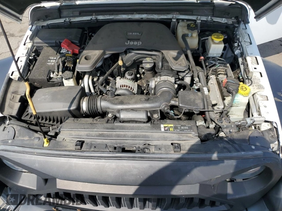 2020 Jeep Gladiator Sport S with VIN 1C6HJTAG3LL130331, listed as a Copart auction lot 58130105 with 103,195 mi miles and Salvage title. Bid and sale history available at DreamBid. Image 11.