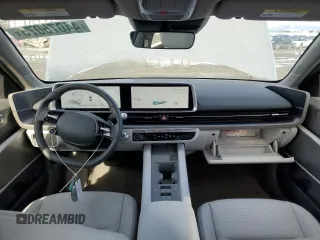 2024 Hyundai IONIQ 6 SEL with VIN KMHM34AC9RA080149, listed as a Copart auction lot 44075075 with 2,255 mi miles and Salvage Title. Bid and sale history available at carsss.com. Image 8.