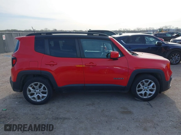 2015 Jeep Renegade Latitude with VIN ZACCJABT0FPB53417, listed as a IAAI auction lot 41861385 with 152,005 mi miles. Bid and sale history available at carsss.com. Image 13.