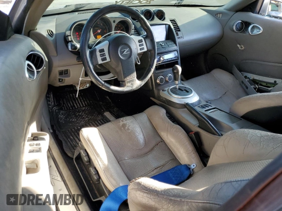 2008 Nissan 350Z Enthusiast with VIN JN1BZ34E98M750767, listed as a Copart auction lot 52338475 with 156,222 mi miles and Salvage Title. Bid and sale history available at carsss.com. Image 8.