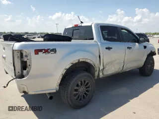 2019 Ford Ranger XL with VIN 1FTER4FH2KLA12958, listed as a Copart auction lot 50587845 with 107,160 mi miles and Salvage Title. Bid and sale history available at DreamBid. Image 3.