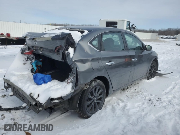 2018 Nissan Sentra S with VIN 3N1AB7AP3JY273771, listed as a Copart auction lot 45819765 with 52,003 mi miles and Salvage Title. Bid and sale history available at carsss.com. Image 4.