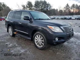 2011 Lexus LX 570 with VIN JTJHY7AXXB4083008, listed as a Copart auction lot 43342075 with 373,162 mi miles and Clean Title. Bid and sale history available at DreamBid. Image 4.