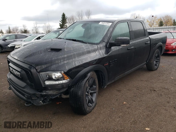 2021 Ram 1500 Warlock z VIN 1C6RR7LT1MS590075, wystawiony jako Copart lot #79451204 z przebiegiem 62 299 mil mil oraz Szkoda całkowita • Salvage title. Historia ofert i sprzedaży dostępna na DreamBid. Obrazek 1.