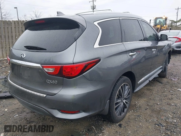 2016 Infiniti QX60 with VIN 5N1AL0MM1GC502111, listed as a IAAI auction lot 41866740 with 97,360 mi miles and . Bid and sale history available at DreamBid. Image 4.