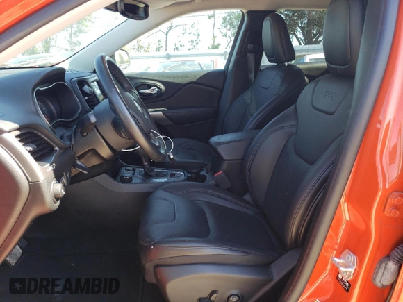 2021 Jeep Cherokee 80th Anniversary with VIN 1C4PJMMN3MD180906, listed as a Copart auction lot 48203433 with 21,700 mi miles and . Bid and sale history available at DreamBid. Image 7.