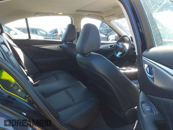 2020 Infiniti Q50 Premium with VIN JN1EV7AR3LM254279, listed as a IAAI auction lot 41877606 with 55,454 mi miles and . Bid and sale history available at DreamBid. Image 8.