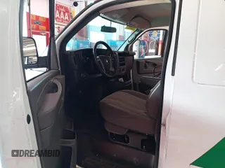 2015 Chevrolet Express Cargo with VIN 1GCWGFCF1F1160108, listed as a IAAI auction lot 42727390 with 123,035 mi miles and . Bid and sale history available at DreamBid. Image 7.