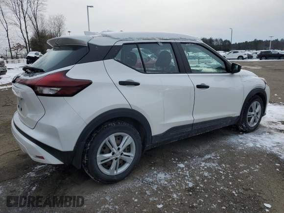 2021 Nissan Kicks S with VIN 3N1CP5BV0ML552656, listed as a Copart auction lot 44623515 with 48,757 mi miles and Salvage Title. Bid and sale history available at carsss.com. Image 3.