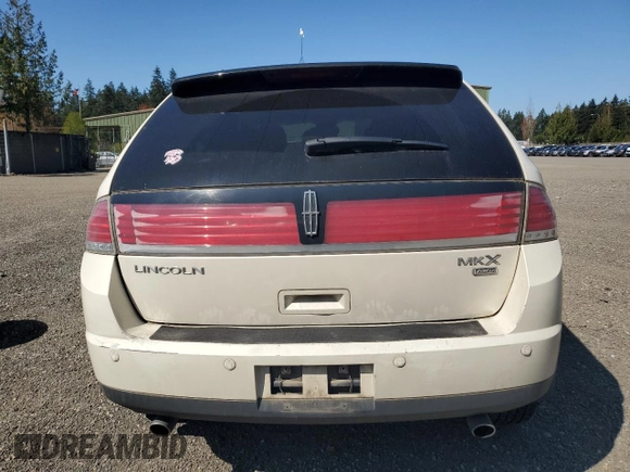 2007 Lincoln MKX with VIN 2LMDU88C07BJ33997, listed as a Copart auction lot 52804185 with 151,032 mi miles and Salvage title. Bid and sale history available at DreamBid. Image 6.