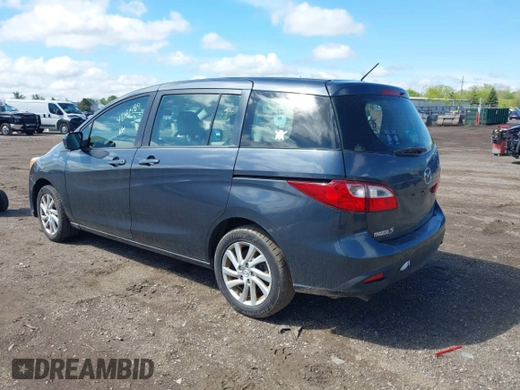 2012 Mazda 5 Sport with VIN JM1CW2BL4C0107491, listed as a IAAI auction lot 42191489 with 108,411 mi miles and . Bid and sale history available at DreamBid. Image 3.