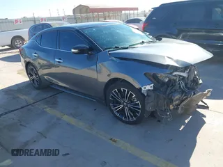 2018 Nissan Maxima SV with VIN 1N4AA6AP1JC370119, listed as a IAAI auction lot 41419190 with 119,881 mi miles. Bid and sale history available at carsss.com. Image 1.