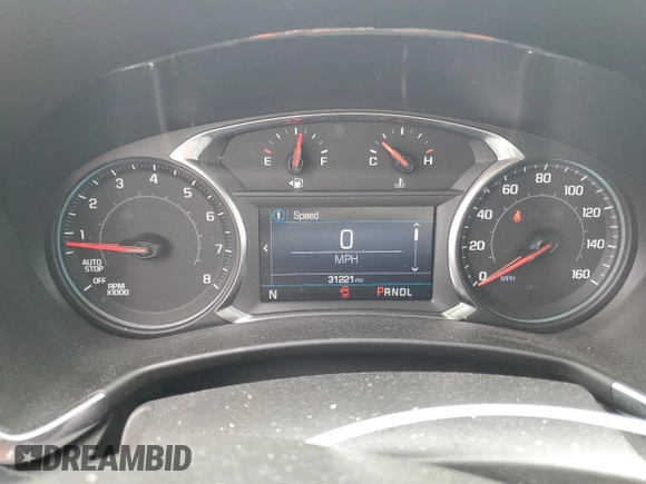 2022 Chevrolet Equinox LS z VIN 3GNAXHEV7NS226126, wystawiony jako Copart lot #55837725 z przebiegiem 31 221 mil mil oraz Szkoda całkowita • Salvage title. Historia ofert i sprzedaży dostępna na DreamBid. Obrazek 9.