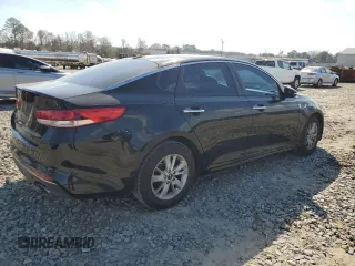 2016 Kia Optima LX with VIN 5XXGT4L35GG025861, listed as a Copart auction lot 47026475 with 186,046 mi miles and Salvage Title. Bid and sale history available at carsss.com. Image 3.