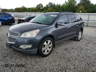 2012 Chevrolet Traverse LTZ z VIN 1GNKRLED2CJ345693, wystawiony jako Copart lot #57827585 z przebiegiem 168 965 mil mil oraz Czysty tytuł • Clean title. Historia ofert i sprzedaży dostępna na DreamBid. Obrazek 1.