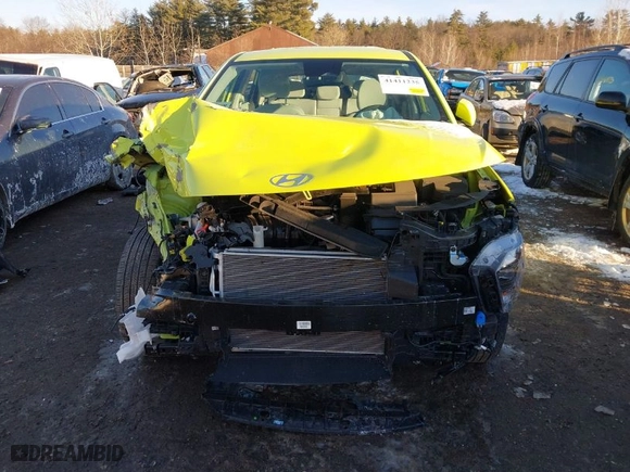 2024 Hyundai Kona SE with VIN KM8HACAB9RU075346, listed as a IAAI auction lot 41411235 with NaN miles. Bid and sale history available at carsss.com. Image 12.