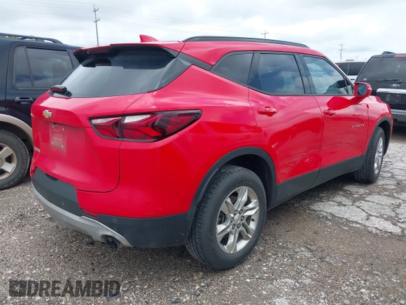 2019 Chevrolet Blazer with VIN 3GNKBCRSXKS696085, listed as a IAAI auction lot 42428812 with 140,062 mi miles and . Bid and sale history available at DreamBid. Image 4.