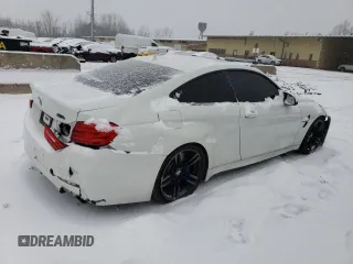 2016 BMW M4 with VIN WBS3R9C56GK335608, listed as a Copart auction lot 59653015 with 71,785 mi miles and Non repairable. Bid and sale history available at DreamBid. Image 3.