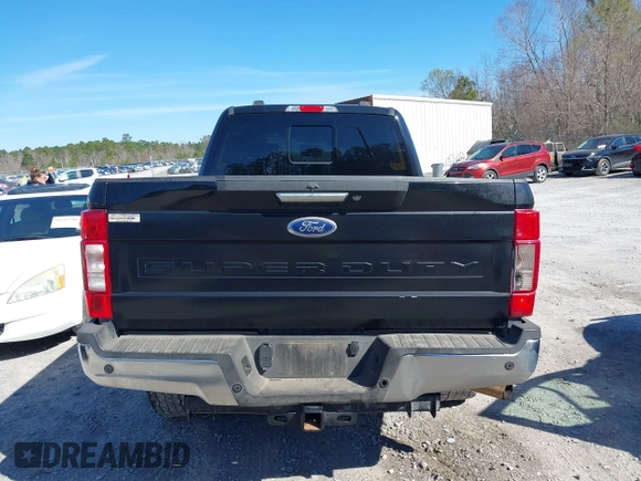 2022 Ford Super Duty F-250 SRW XL with VIN 1FT7W2B62NED69589, listed as a IAAI auction lot 41630757 with 98,748 mi miles. Bid and sale history available at carsss.com. Image 17.