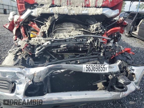 2020 Ram 2500 Tradesman with VIN 3C6UR5CL2LG267335, listed as a Copart auction lot 56369855 with Not provided miles and Non repairable. Bid and sale history available at DreamBid. Image 11.
