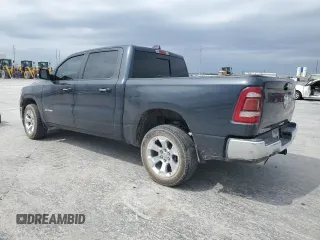 2019 Ram 1500 Big Horn/Lone Star with VIN 1C6SRFFT0KN747680, listed as a Copart auction lot 51099415 with 105,713 mi miles and Salvage Title. Bid and sale history available at carsss.com. Image 2.