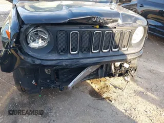 2016 Jeep Renegade Latitude with VIN ZACCJBBT0GPD97632, listed as a IAAI auction lot 38850330 with 28,518 mi miles and . Bid and sale history available at DreamBid. Image 6.