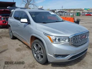 2018 GMC Acadia Denali with VIN 1GKKNXLS0JZ187208, listed as a IAAI auction lot 41869835 with 135,561 mi miles and . Bid and sale history available at carsss.com. Image 1.