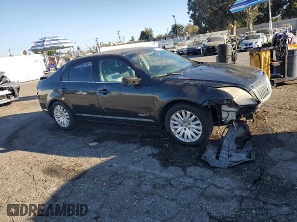 2010 Mercury Milan Hybrid with VIN 3MEDM0L37AR619450, listed as a Copart auction lot 75274114 with 187,696 mi miles and Salvage Title. Bid and sale history available at carsss.com. Image 4.