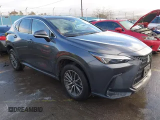 2023 Lexus NX 350h with VIN JTJAKCEZ4P5006773, listed as a IAAI auction lot 41572675 with 22,781 mi miles and . Bid and sale history available at DreamBid. Image 1.