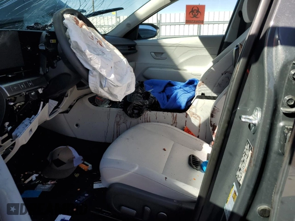2024 Hyundai Kona SEL with VIN KM8HB3AB0RU180791, listed as a Copart auction lot 48873045 with Not provided miles and Salvage title. Bid and sale history available at DreamBid. Image 7.