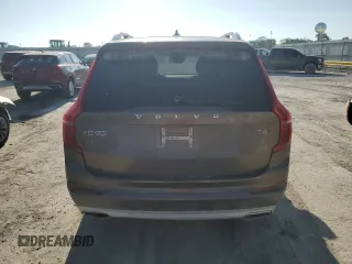 2016 Volvo XC90 T6 Momentum with VIN YV4A22PK0G1070827, listed as a Copart auction lot 56621275 with 70,575 mi miles and Salvage title. Bid and sale history available at DreamBid. Image 6.
