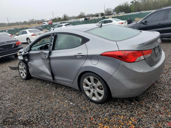 2012 Hyundai Elantra GLS with VIN KMHDH4AE5CU310844, listed as a Copart auction lot 46615385 with 140,117 mi miles and Salvage Title. Bid and sale history available at carsss.com. Image 2.