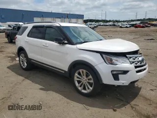 2018 Ford Explorer XLT with VIN 1FM5K7D84JGC68109, listed as a Copart auction lot 65262375 with 66,842 mi miles and Clean title. Bid and sale history available at DreamBid. Image 4.