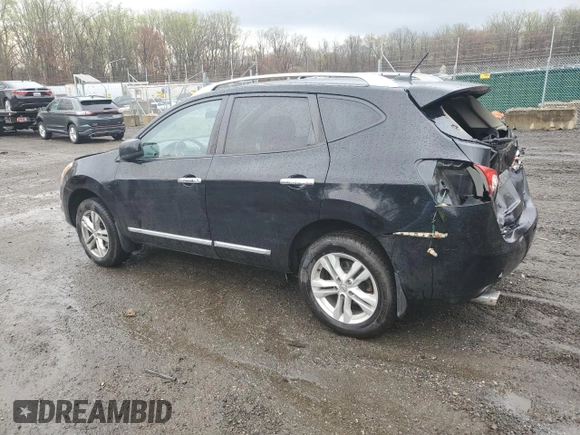 2012 Nissan Rogue SV with VIN JN8AS5MV9CW702003, listed as a Copart auction lot 51816065 with 119,878 mi miles and Salvage Title. Bid and sale history available at carsss.com. Image 2.