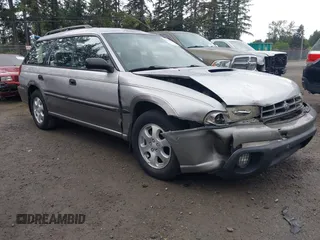1999 Subaru Legacy Outback with VIN 4S3BG6854X7622545, listed as a IAAI auction lot 42543109 with 244,688 mi miles and . Bid and sale history available at DreamBid. Image 1.