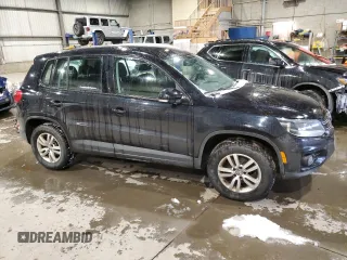 2013 Volkswagen Tiguan with VIN WVGHV7AX3DW520782, listed as a Copart auction lot 88778795 with 162,772 mi miles and Salvage Title. Bid and sale history available at DreamBid. Image 4.