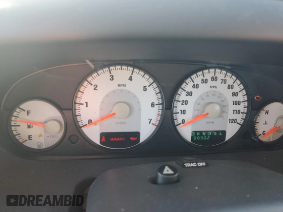 2005 Dodge Stratus z VIN 1B3AL46X25N700587, wystawiony jako Copart lot #75696704 z przebiegiem 88 902 mil mil oraz Tytuł czysty. Historia ofert i sprzedaży dostępna na DreamBid. Obrazek 9.