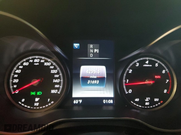 2017 Mercedes-Benz C 300 with VIN 55SWF4KB4HU231798, listed as a Copart auction lot 53891885 with 31,693 mi miles and Clean Title. Bid and sale history available at carsss.com. Image 9.