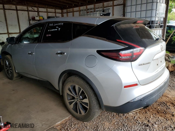 2023 Nissan Murano S with VIN 5N1AZ2AJ6PC107264, listed as a Copart auction lot 52652415 with 34,431 mi miles and Clean Title. Bid and sale history available at carsss.com. Image 2.