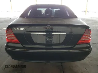 2004 Mercedes-Benz S-Class with VIN WDBNG75JX4A411979, listed as a Copart auction lot 83473264 with 0 mi miles and Clean Title. Bid and sale history available at carsss.com. Image 6.