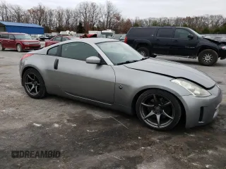 2006 Nissan 350Z Touring with VIN JN1AZ34D76M330778, listed as a Copart auction lot 82560514 with 93,590 mi miles and Salvage Title. Bid and sale history available at carsss.com. Image 4.