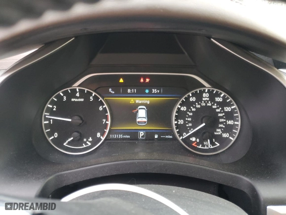 2017 Nissan Murano Platinum with VIN 5N1AZ2MH4HN175755, listed as a Copart auction lot 85065224 with 113,135 mi miles and Salvage Title. Bid and sale history available at carsss.com. Image 9.