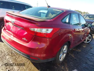 2013 Ford Focus SE with VIN 1FADP3F29DL198501, listed as a IAAI auction lot 41208674 with 45,509 mi miles and . Bid and sale history available at DreamBid. Image 4.