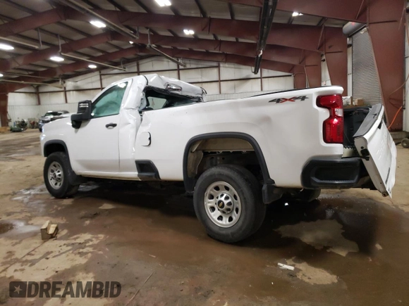 2020 Chevrolet Silverado 3500HD Work Truck with VIN 1GC3YSE72LF267052, listed as a Copart auction lot 70368174 with 56,344 mi miles and Salvage Title. Bid and sale history available at carsss.com. Image 2.