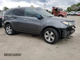 2010 Acura MDX Technology with VIN 2HNYD2H68AH521373, listed as a Copart auction lot 54653965 with Not Provided miles and Salvage Title. Bid and sale history available at carsss.com. Image 4.