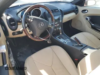 2007 Mercedes-Benz SLK 350 with VIN WDBWK56F07F154582, listed as a Copart auction lot 50014805 with 94,596 mi miles and Clean title. Bid and sale history available at DreamBid. Image 8.