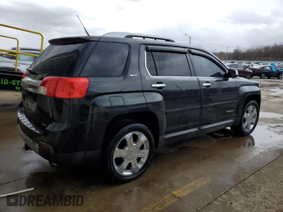 2011 GMC Terrain SLT-2 z VIN 2CTFLWE52B6404523, wystawiony jako Copart lot #47659475 z przebiegiem 122 326 mil mil oraz Czysty tytuł • Clean title. Historia ofert i sprzedaży dostępna na DreamBid. Obrazek 3.