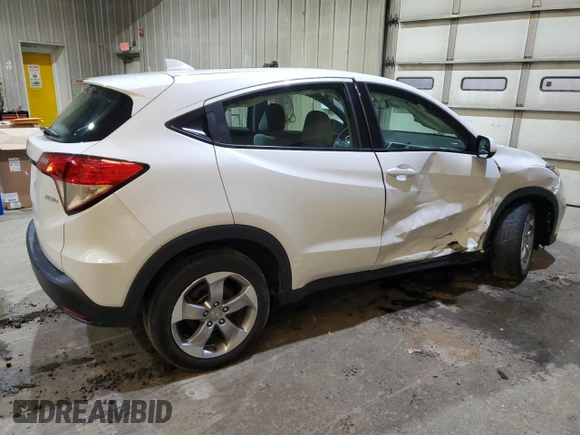 2022 Honda HR-V LX with VIN 3CZRU6H34NM732983, listed as a Copart auction lot 86508544 with 29,988 mi miles and Salvage Title. Bid and sale history available at carsss.com. Image 3.