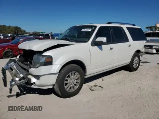 2013 Ford Expedition EL Limited with VIN 1FMJK1K56DEF63104, listed as a Copart auction lot 45751835 with 131,897 mi miles and Salvage Title. Bid and sale history available at carsss.com. Image 1.