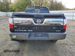 2017 Nissan Titan XD SV with VIN 1N6BA1F4XHN518005, listed as a Copart auction lot 75905924 with 51,938 mi miles and Clean Title. Bid and sale history available at carsss.com. Image 6.